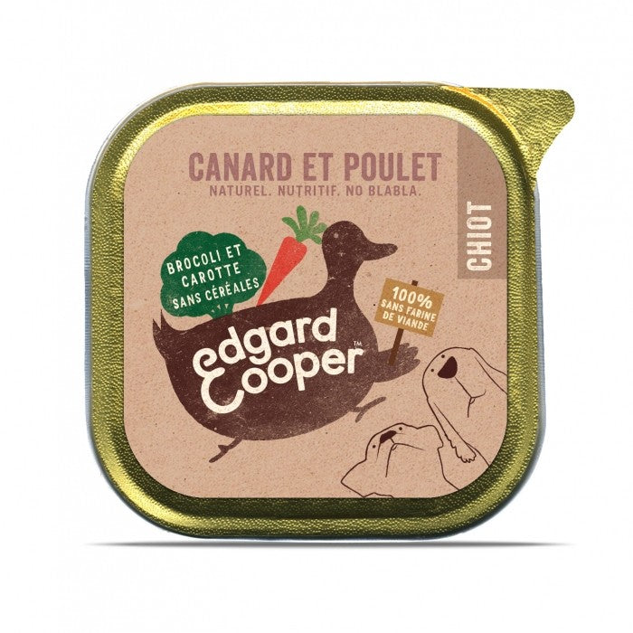 Pâtée chien sans céréales en barquette Edgard & Cooper