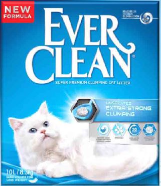 Litière chat Extra Agglomérante EverClean