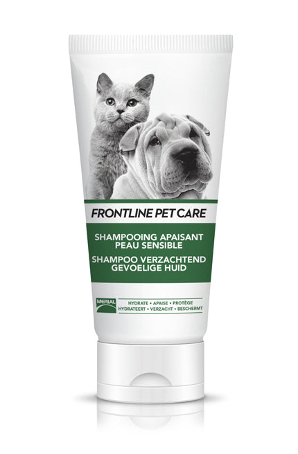 Shampoing apaisant peau sensible pour chien et chat de Frontline Pet Care