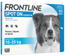 Pipettes FRONTLINE Spot-On Chien