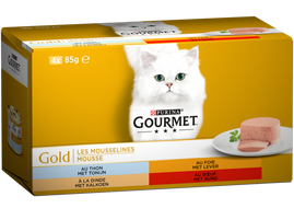 Repas pour chat GOURMET® Gold Les Mousselines