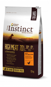 Croquette chien HIGH MEAT Medium/Maxi Junior pour chiots de True Instinct