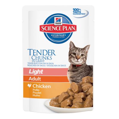 Sachets fraîcheur Hill's Feline Adult Light