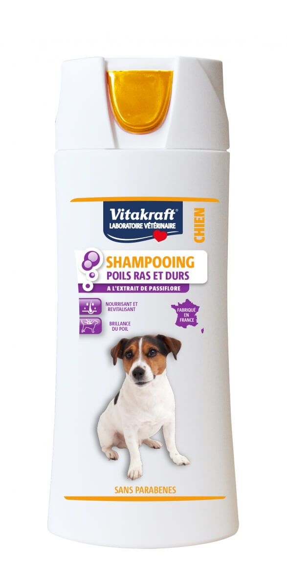 Shampooing poils ras et durs