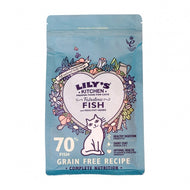 Croquettes chat sans céréales au poissons et aux herbes Lily's Kitchen