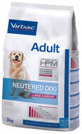 Croquette chien VETERINARY HPM Adult Neutered Large et Medium de Virbac