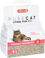 Litière chat PureCat minérale absorbante de Zolux