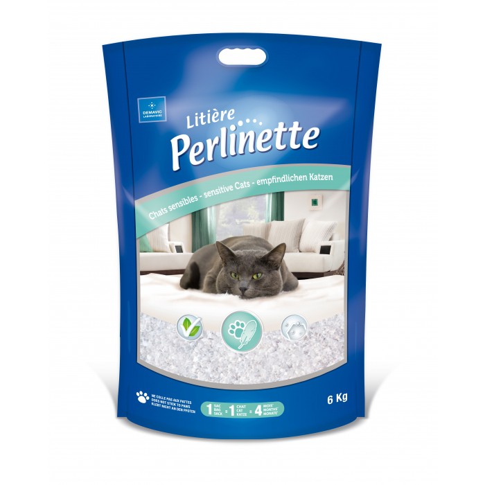 Litière pour chats sensibles