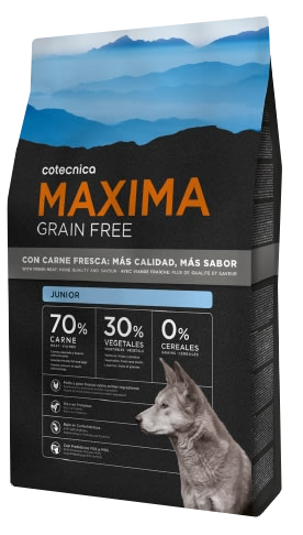 Croquette chien Maxima Grain Free Junior pour chiot de Cotecnica
