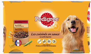 LES CUISINES EN SAUCE aux Petits Légumes de Pedigree