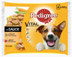 Pedigree® Vital Protection™ Sachet fraîcheur en sauce