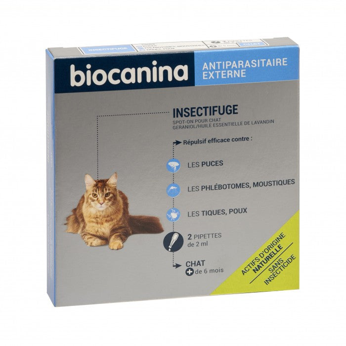 Pipettes insectifuge naturel