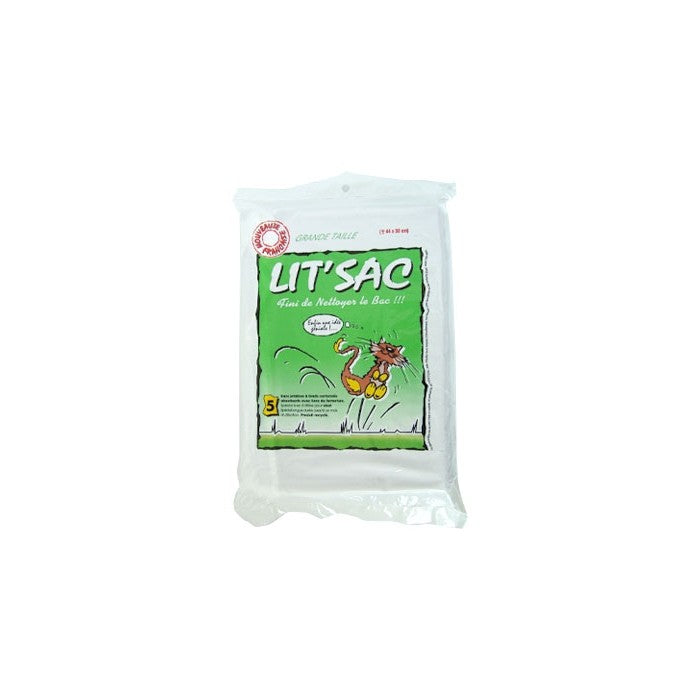 Sacs à litière Lit'Sac avec liens de fermeture