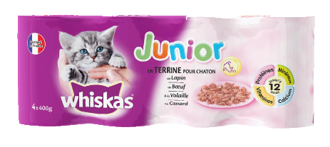 Whiskas® Boîtes Junior