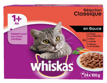 Coffret Whiskas® Sélection en Sauce