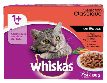 Whiskas® Sélection en Sauce