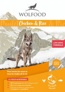 Croquette chien chicken rice Low Grain de Wolfood
